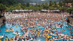 Das Chongqing-Schwimmbad